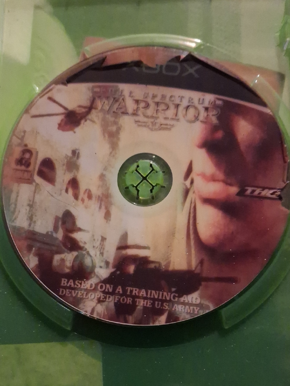 Spectral Warrior Game Disc - Green